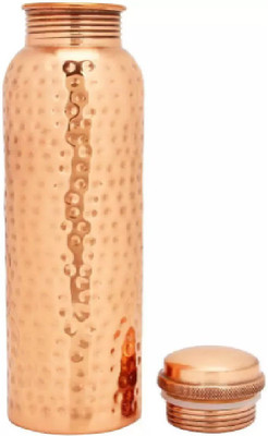 Riyansh 1000 ml Copper Bottle(Pack of 1, Brown)