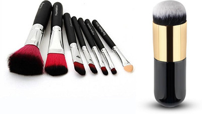 CETC Makeup Brush Set of 8 with Foundation Brush(Pack of 8)
