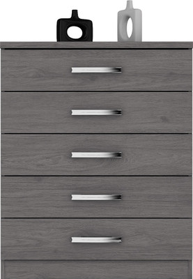 Furn Central Engineered Wood Free Standing Cabinet(Finish Color - Shiny Grey)