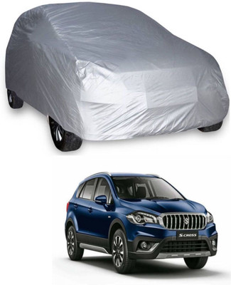 UDGHA Car Cover For Maruti Suzuki S-Cross (Without Mirror Pockets)(Silver)
