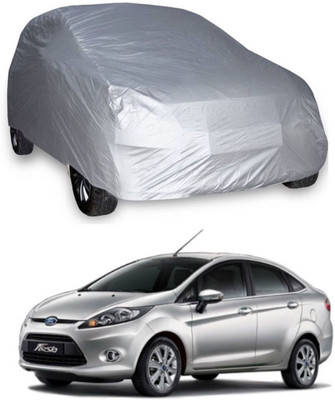 UDGHA Car Cover For Ford Fiesta Sport (Without Mirror Pockets)(Silver)