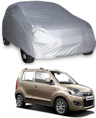 UDGHA Car Cover For Maruti Suzuki WagonR Stingray (Without Mirror Pockets)(Silver)