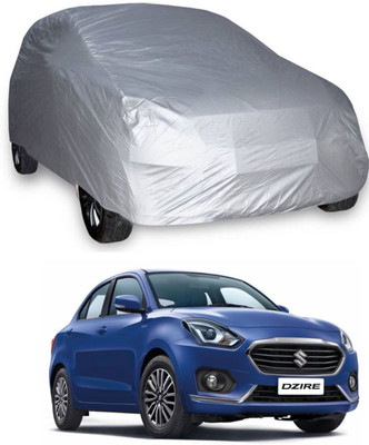 UDGHA Car Cover For Maruti Suzuki Swift Dzire (Without Mirror Pockets)(Silver)