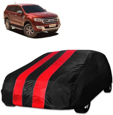 Gargi Traders Car Cover For Ford Endeavour (With Mirror Pockets)(Multicolor)