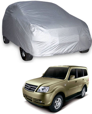 UDGHA Car Cover For Tata Sumo Grande (Without Mirror Pockets)(Silver)