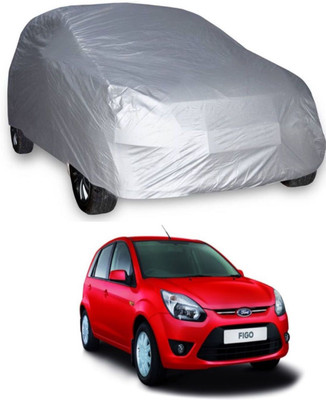 UDGHA Car Cover For Ford Figo (Without Mirror Pockets)(Silver)