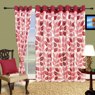 73% OFF on Cortina 210 cm (7 ft) Polyester Door Curtain (Pack Of 2)(Geometric, Maroon) 73% OFF on Cortina 210 cm (7 ft) Polyester Door Curtain (Pack Of 2)(Geometric, Maroon)