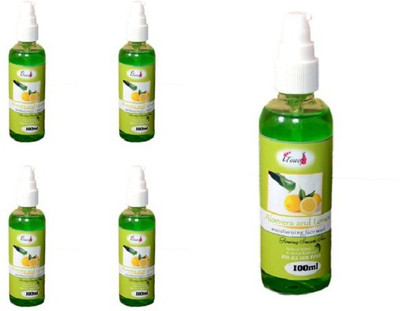 I TOUCH ALEOVERA AND LEMON FACE WASH PACK OF 5 Face Wash(500 ml)