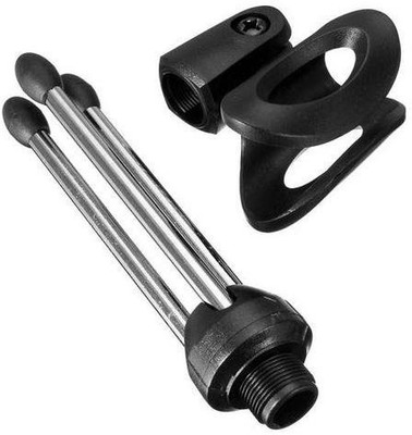 

KLUZIE Professional Conference Microphone Table Desktop Stand Universal Mic Holder Tripod Mount Holder Stand(Black, Steel)