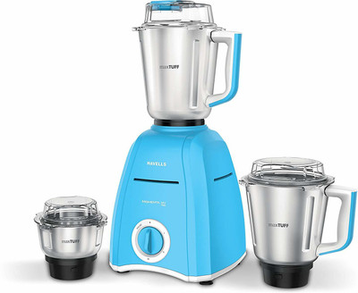 

Havells GHHBH 420 Mixer Grinder(White, 4 Jars)
