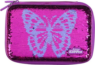 smily kiddos 1 butterfly art Art EVA Pencil Box(Set of 1, Pink)