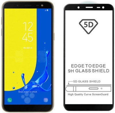 Express Buy Edge To Edge Tempered Glass for Samsung Galaxy J8(Pack of 1)