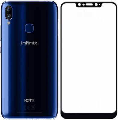 Mobizworld Edge To Edge Tempered Glass for Infinix Hot S3x(Pack of 1)