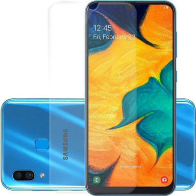 HOBBYTRONICS Tempered Glass Guard for SAMSUNG A30(Pack of 1)