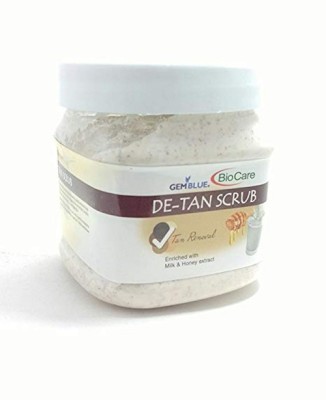 BIOCARE De-Tan Face& Body Scrub Cream Scrub(500 g)