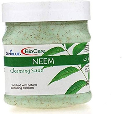 BIOCARE Neem Face& Body Scrub Cream Scrub(500 g)