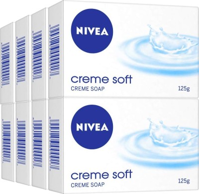 NIVEA Creme Soft Soap (8 x 125 g)