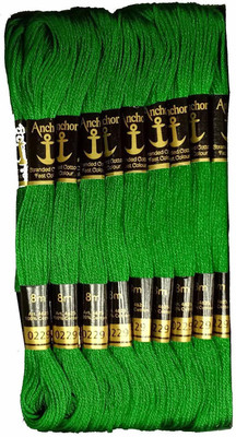 ANCHOR Green Thread(8 m Pack of25)