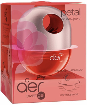 Godrej Aer Twist Petal Crush Pink Air Freshener for Car Diffuser Aer Twist(45 g)