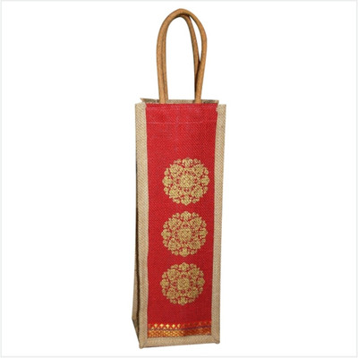 

A&A Water Bottle Wine Bottle Carry Bag 1.5 Liter Multipurpose Bag(Red, 2 L)