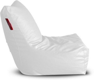 55% OFF on STYLE HOMEZ XXXL Chair Bean Bag Cover (Without Beans)(White)