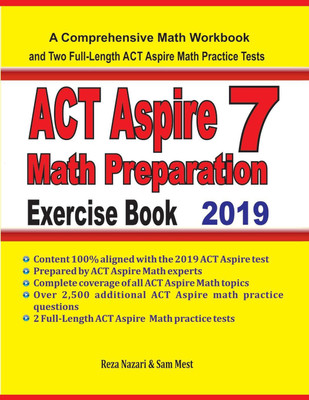 ACT Aspire 7 Math Preparation Exercise Book(English, Paperback, Nazari Reza)