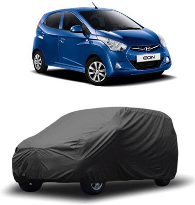 SHT Car Cover For Hyundai Eon (Without Mirror Pockets)(Grey)