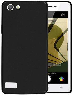 S-Gripline Back Cover for OPPO Neo 7(Black, Silicon)
