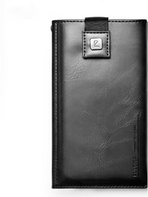 Realtech Pouch for Motorola Moto E3 Power(Black, Dual Protection)