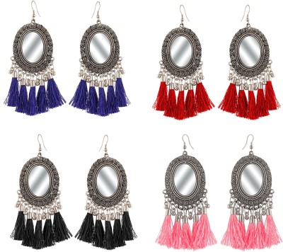 FashMade Mirror Tassel Alloy Drops & Danglers