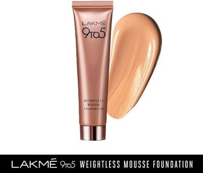 Lakmé 9 to 5 Weightless Mousse Foundation