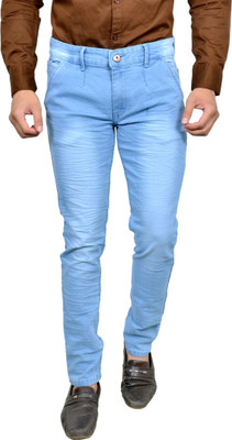 Moudlin Slim Men Light Blue Jeans