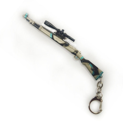 Perky Sack Pubg Kar98 K Gun WIth 8x Scope Key Chain