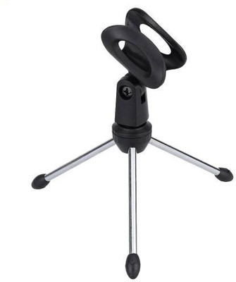 

KLUZIE Professional Conference Room Microphone Desktop Stand Holder Stand(Black, Steel)