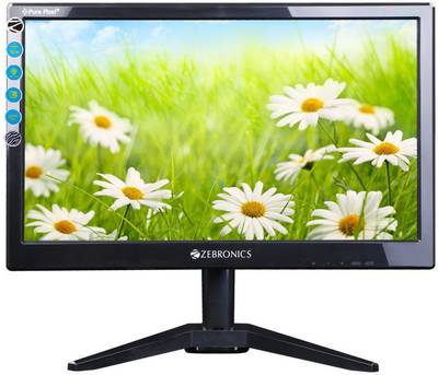 ZEBRONICS Led Monitor 15.6 inch HD LED Backlit VA Panel Monitor (ZEB-AU16FHD LED Usb Powered)