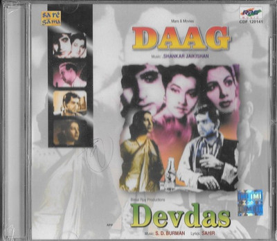 

Shankar Jaikishan* / S. D. Burman – Daag / Devdas Audio CD Standard Edition(Hindi - Shankar Jaikishan / S. D. Burman)