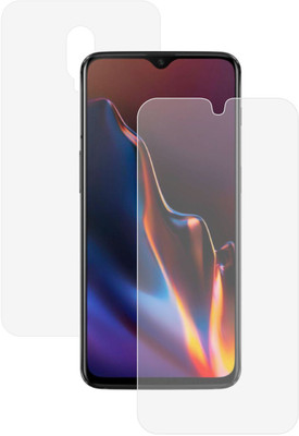 CASE CREATION Front and Back Screen Guard for OnePlus 6T(Pack of 2)