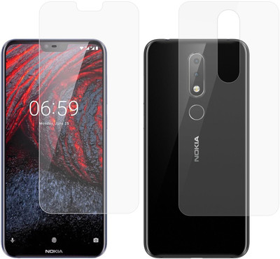 CASE CREATION Impossible Screen Guard for Nokia 6.1(Pack of 2)