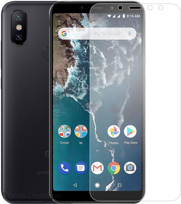 CASE CREATION Edge To Edge Tempered Glass for Mi A2(Pack of 1)