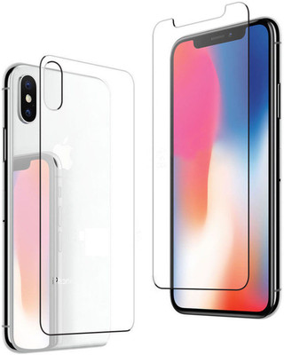 CASE CREATION Edge To Edge Tempered Glass for Apple iPhone XS Max(Pack of 2)