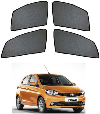 KOZDIKO Side Window Sun Shade For Tata Tiago(Black)