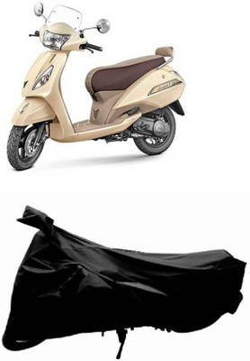 APNEK Two Wheeler Cover for TVS(Jupiter, Black)