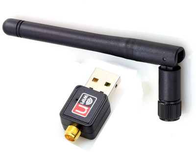 

LIFEMUSIC Wireless USB 900Mbps High Range Adapter V2.0 Network USB Adapter(Black)