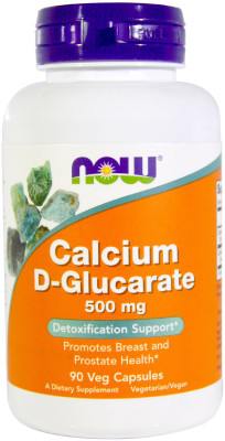 Now Foods Calcium D-Glucarate 500 mg 90 Veg Capsules(90 No)