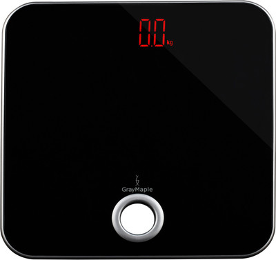 

Gray Maple GBS 922 Digital Personal Body Weighing Scale(Black)