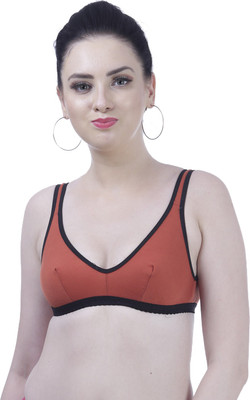 Nutex Sangini Women Full Coverage Non Padded Bra(Maroon)