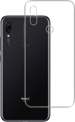Mitvaa Back Cover for Mi Redmi Note 7, Mi Redmi Note 7 Pro, Mi Redmi Note 7S(Transparent, Dual Protection, Silicon, Pack of: 1)