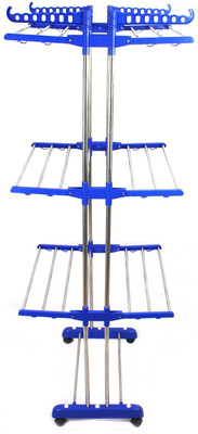 HOMEMATE Steel Floor Cloth Dryer Stand NB200018(3 Tier)