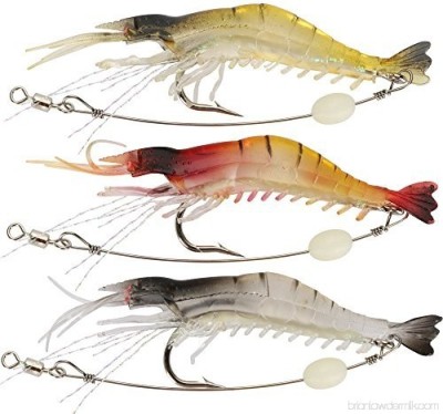 Auf Jigs Silicone Fishing Lure(Pack of 3, Size 9)