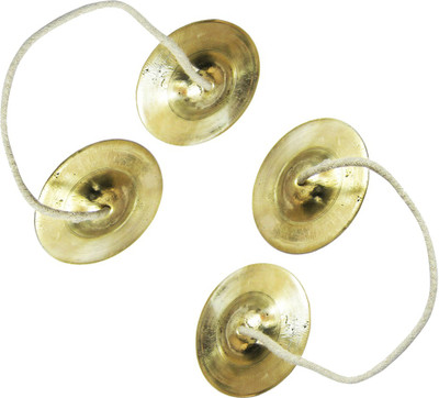 SHRI ANAND Manjira Pair 8cm set of 2 Kartal Instrument